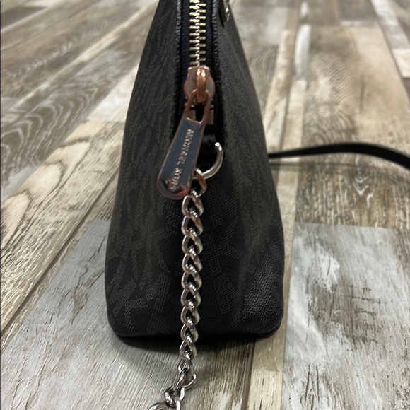 Michael Kors Black Crossbody Bag with Signature Monogram - Picture 6 of 14